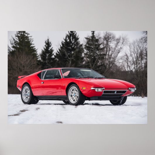 Detomaso Pantera Poster (Vorne)