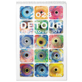 DETOUR 2023 Kunstkalender und Dankbarkeit Kalender (Titelbild)