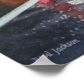 "Detour" Pelican in New York Poster (Ecke)