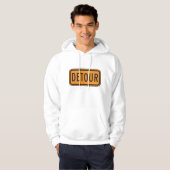 Detour Road Sign Hoodie (Vorne ganz)