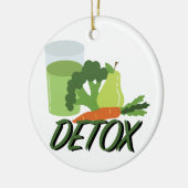Detox Juice Keramik Ornament (Links)