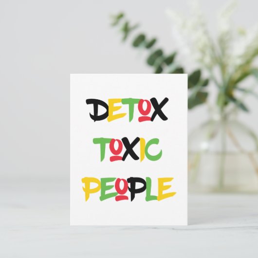 Detox Toxic People (Stehend Vorderseite)