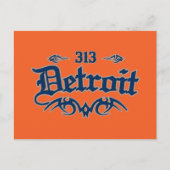 Detroit 313 postkarte (Vorderseite)