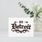 Detroit 313 postkarte (Stehend Vorderseite)