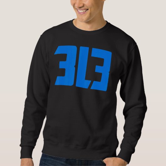Detroit 313 sweatshirt (Vorderseite)