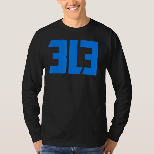 Detroit 313 T-Shirt (Vorderseite)