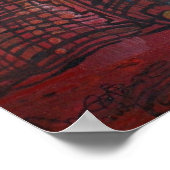 Detroit Abstrakt VI - Canvas Print Poster (Ecke)