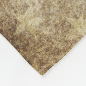 Detroit, Aquarell-Stadt-Skyline MI | Fleecedecke (Ecke)