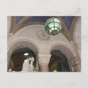 Detroit Architecture - Buhl-Gebäude Postkarte