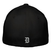 Detroit Area code 313 Bestickte Baseballkappe (Rückseite)