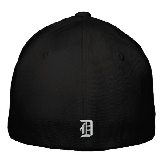 Detroit Area code 313 Bestickte Baseballkappe (Rückseite)
