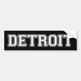 Detroit Autoaufkleber