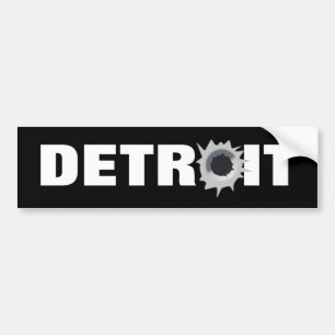 Detroit Autoaufkleber