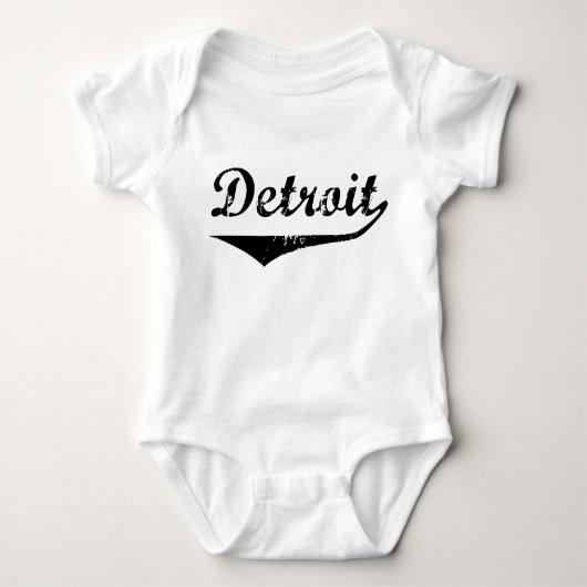 Detroit Baby Strampler (Vorderseite)