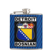 Detroit Bosnian Flachmann (Vorderseite)
