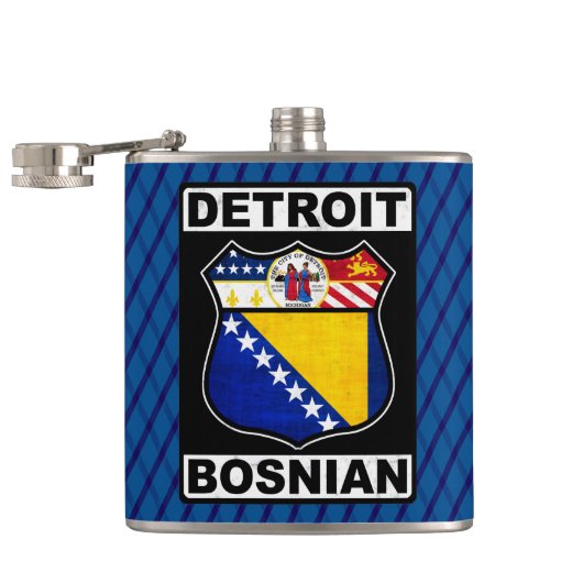 Detroit Bosnian Flachmann (Geöffnet)