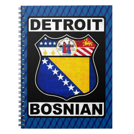Detroit Bosnian Notizblock (Vorderseite)