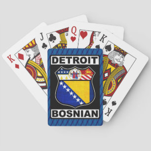 Detroit Bosnian Spielkarten