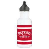 Detroit Builds Hockey 18oz Wasserflasche (Rechts)
