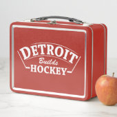 Detroit Builds Hockey - Red Lunch Box (Beispiel)