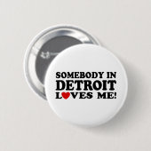 Detroit Button (Vorne & Hinten)