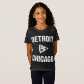 Detroit / Chicago Pizza T-Shirt (Vorne ganz)