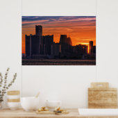 Detroit City #0516 Poster (Küche)