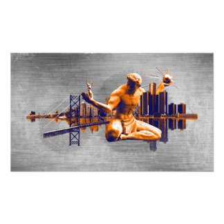 Detroit City Fotodruck