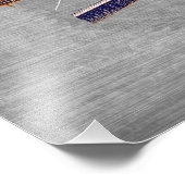 Detroit City Fotodruck (Ecke)