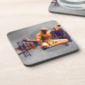 Detroit City Getränkeuntersetzer (Linke Seite)