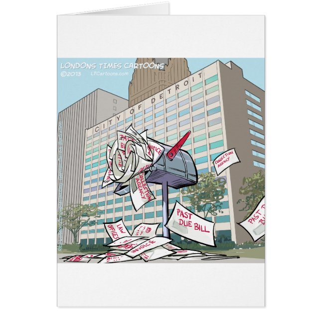 Detroit City Hall Funny (Vorne)