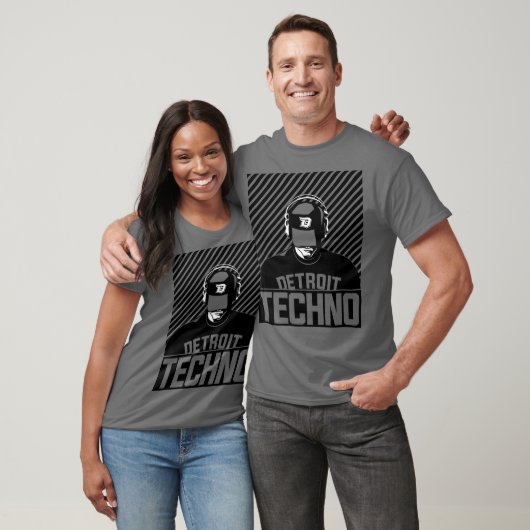 Detroit City Style Apparel - Detroit Techno T-Shirt (Unisex)