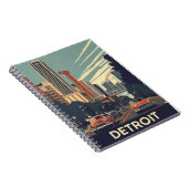 Detroit Classic City Notizblock (Rechte Seite)