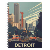 Detroit Classic City Notizblock (Vorderseite)