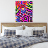 Detroit-Copulation mit zwei Männern Leinwanddruck (Insitu (Schlafzimmer))