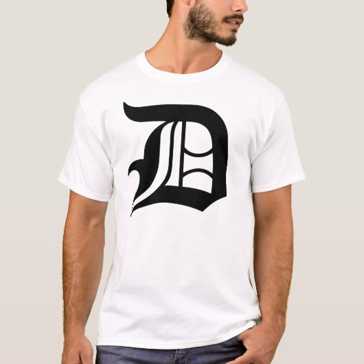 Detroit D T-Shirt (Vorderseite)