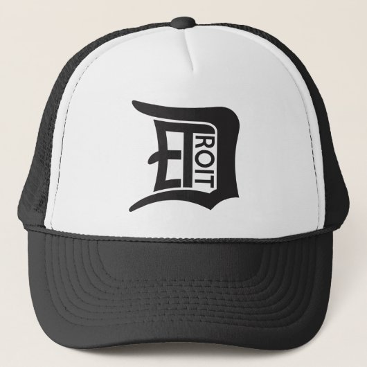 Detroit D Truckerkappe (Vorderseite)