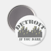 Detroit Dare Magnet (Vorderseite/Rückseite)