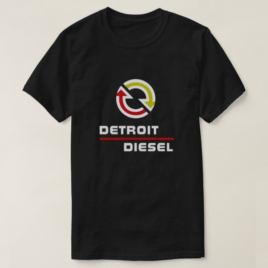 Detroit Diesel entspannt T-Shirt (Design vorne)