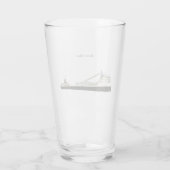 Detroit Edison Glas (Rückseite)