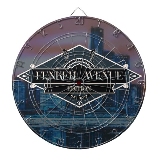 Detroit - Fenkell Edition Dartscheibe (vorne)