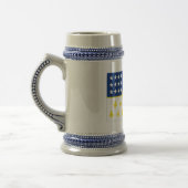 Detroit-Flagge Bierglas (Links)