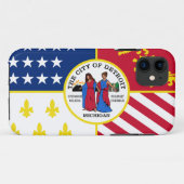 Detroit-Flagge Case-Mate iPhone Hülle (Rückseite (Horizontal))