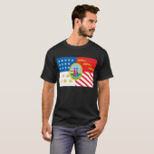 Detroit-Flaggen-T - Shirt (Vorne ganz)