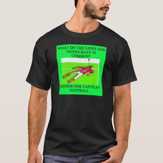 Detroit-Fußballwitz T-Shirt (Vorderseite)