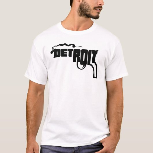 Detroit-Gewehr T-Shirt (Vorderseite)