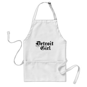 Detroit Girl Schürze