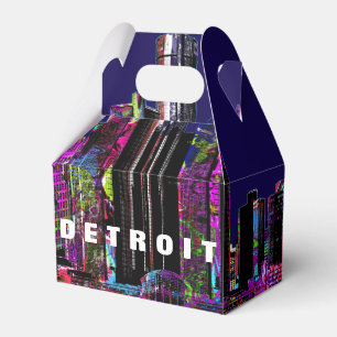 Detroit Graffiti-Party Geschenkschachtel