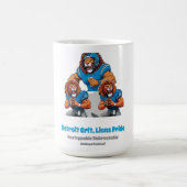 Detroit Grit Lions Pride Kaffeetasse (Mittel)