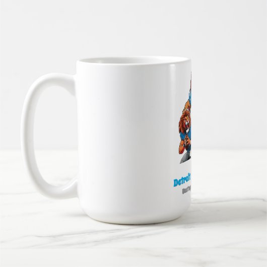 Detroit Grit Lions Pride Kaffeetasse (Links)